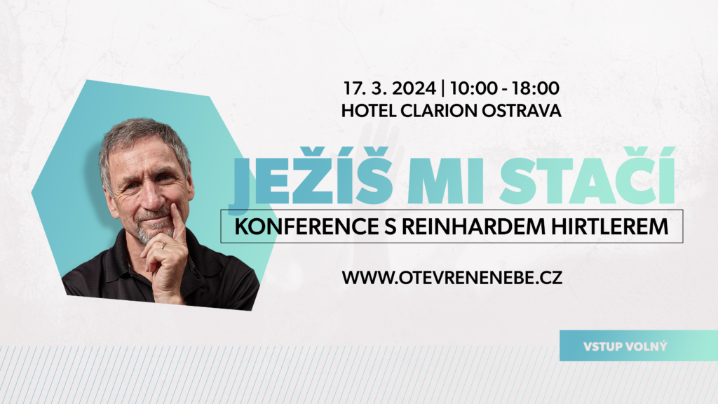 Místenka + oběd na konferenci Ježíš mi stačí